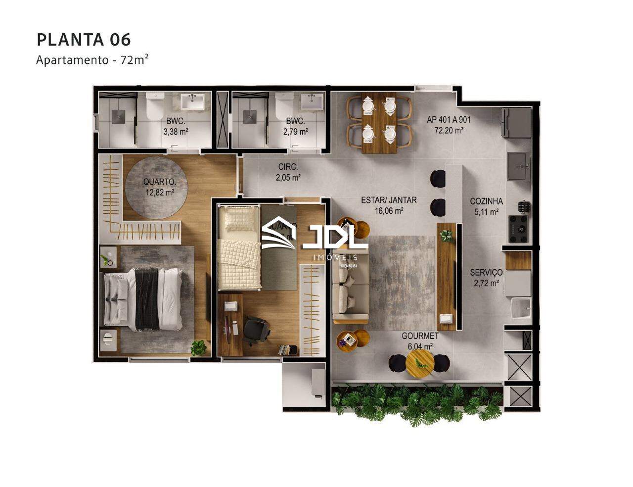 Apartamento à venda no bairro Itoupava Seca: 