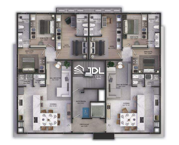 Apartamento à venda no bairro Itacolomi: 