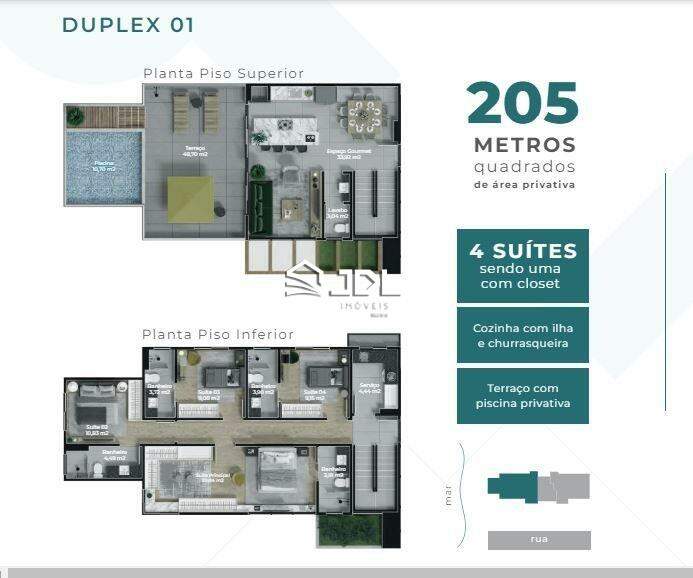 Apartamento à venda no bairro Armação: 