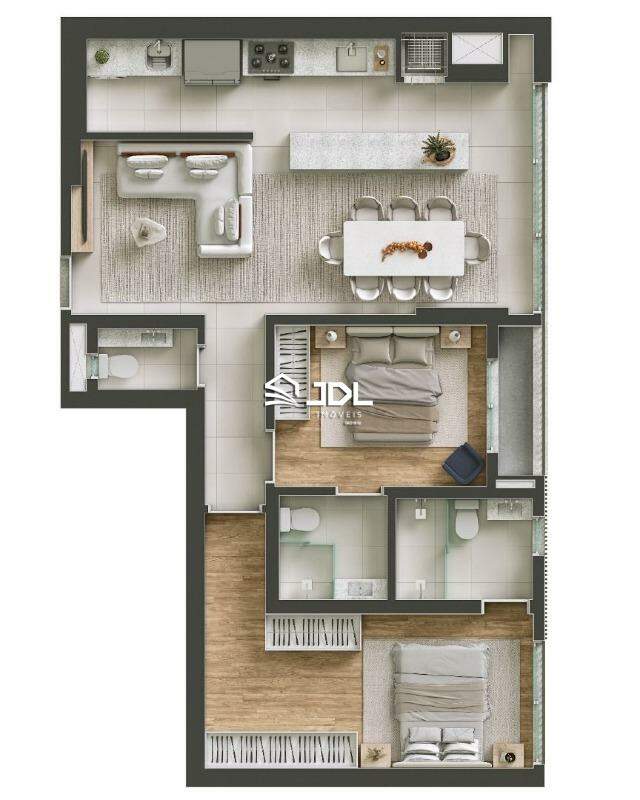 Apartamento à venda no bairro Centro: 