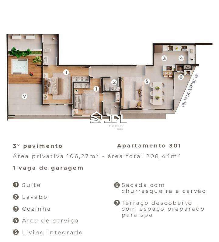 Apartamento à venda no bairro Armação: 