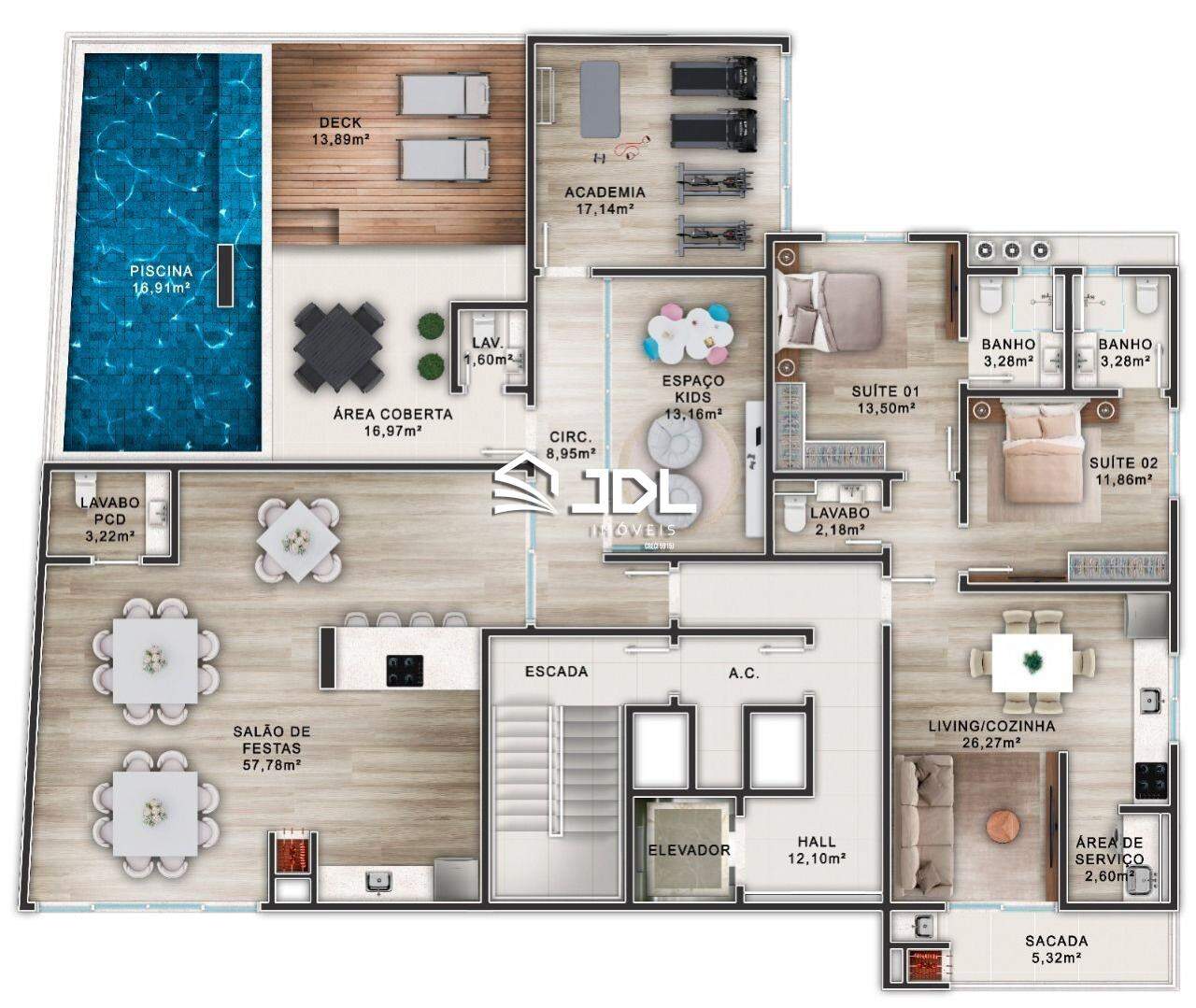 Apartamento à venda no bairro Centro: 