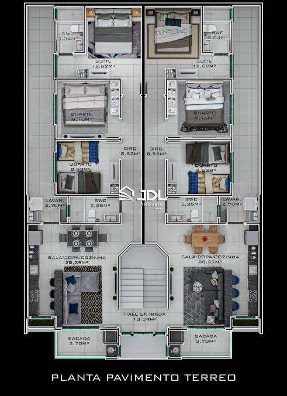 Apartamento à venda no bairro Itacolomi: