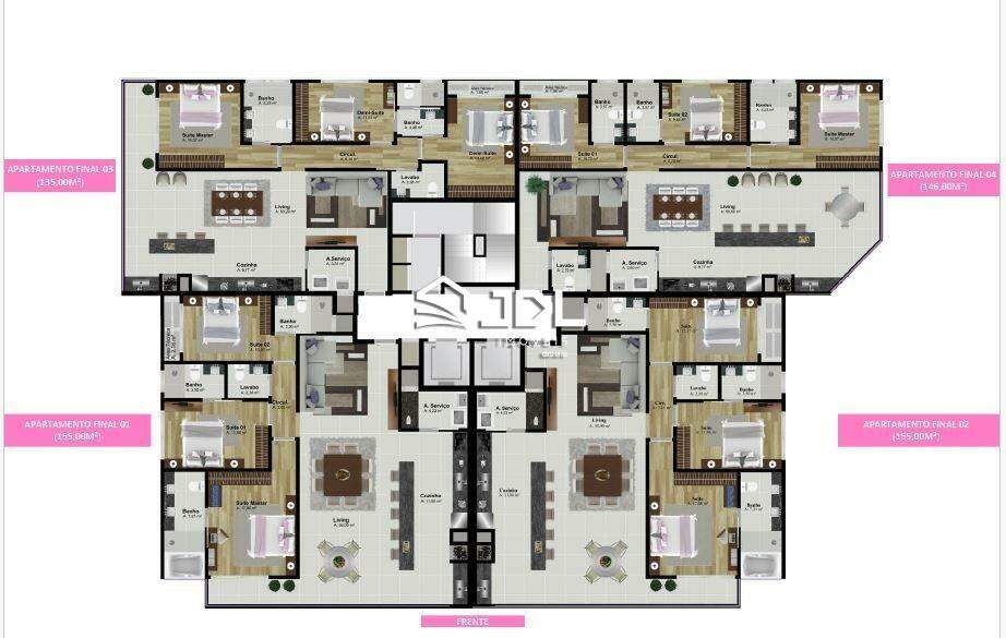 Apartamento à venda no bairro Centro: 