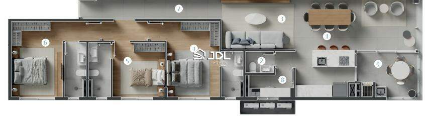 Apartamento à venda no bairro Itacolomi: 