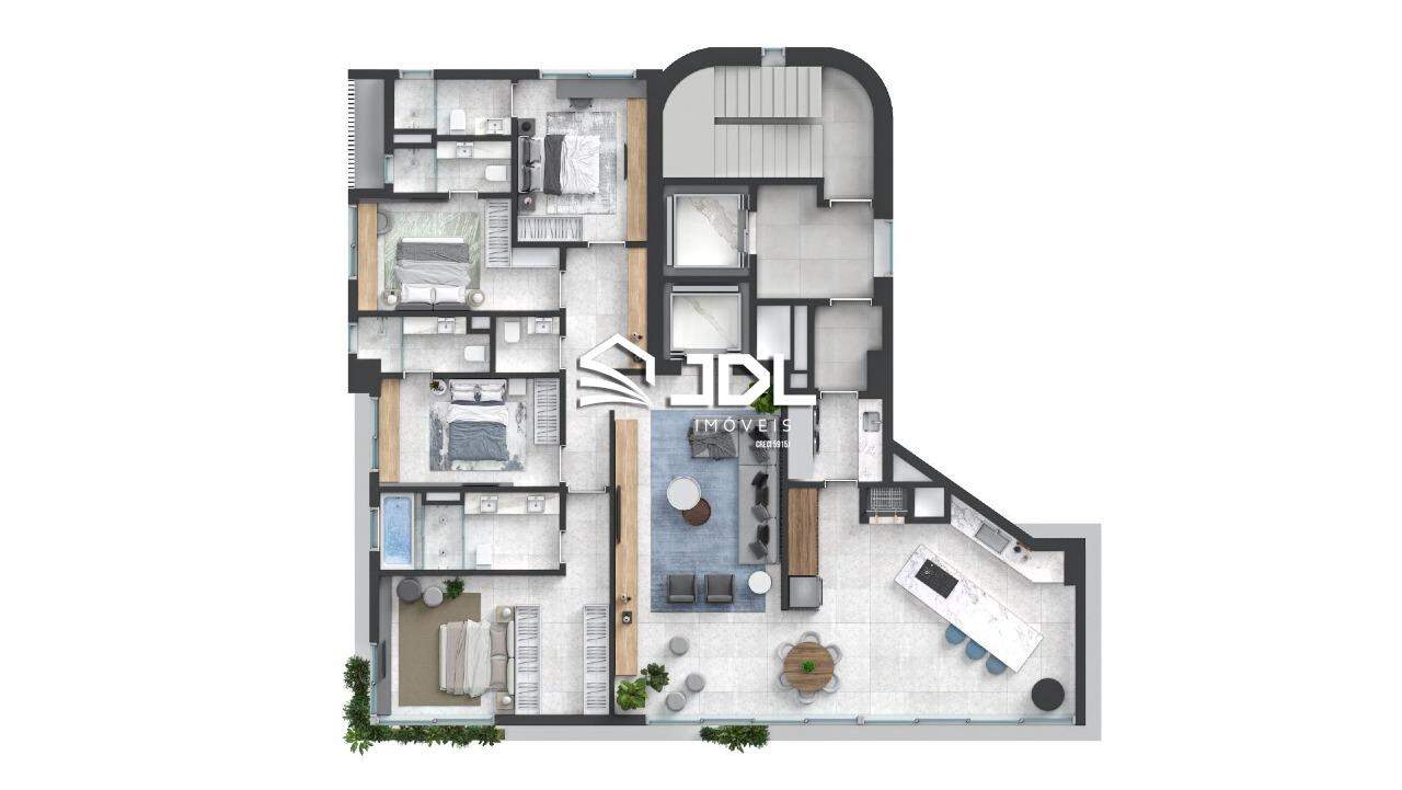 Apartamento à venda no bairro Meia Praia: 
