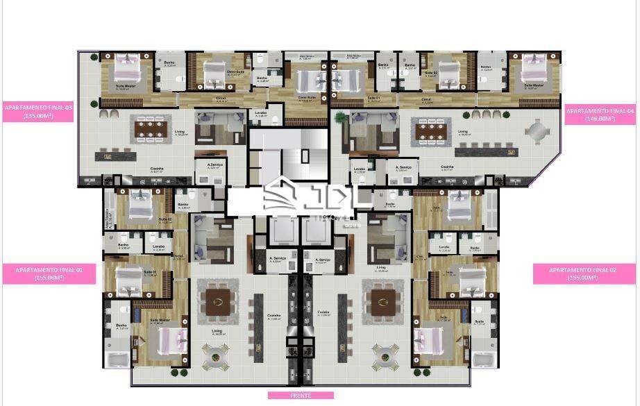 Apartamento à venda no bairro Centro: 