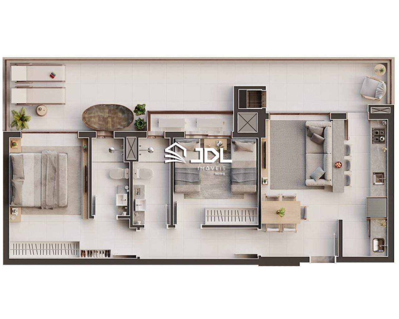 Apartamento à venda no bairro Centro: