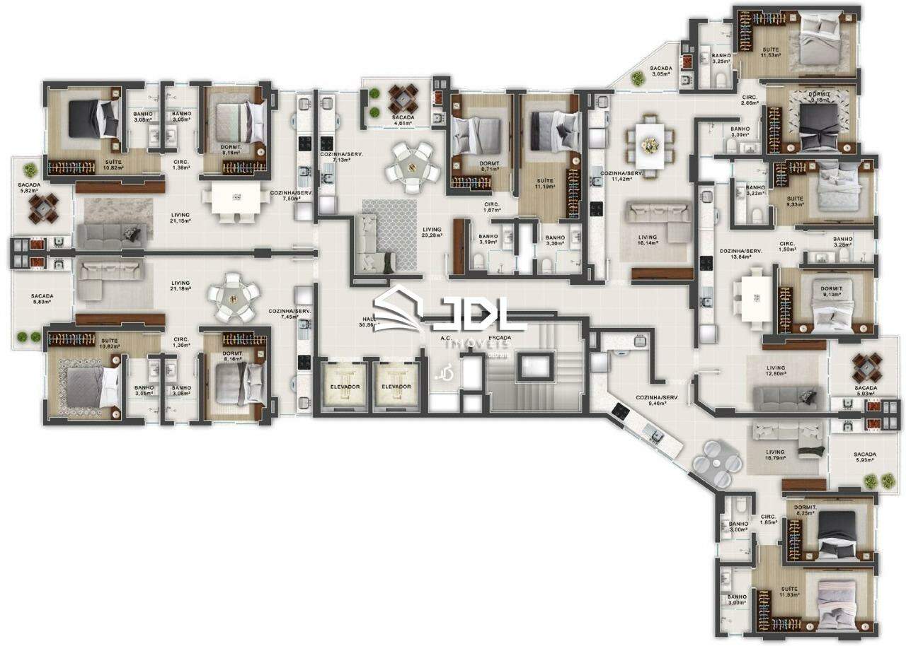 Apartamento à venda no bairro Morretes: 