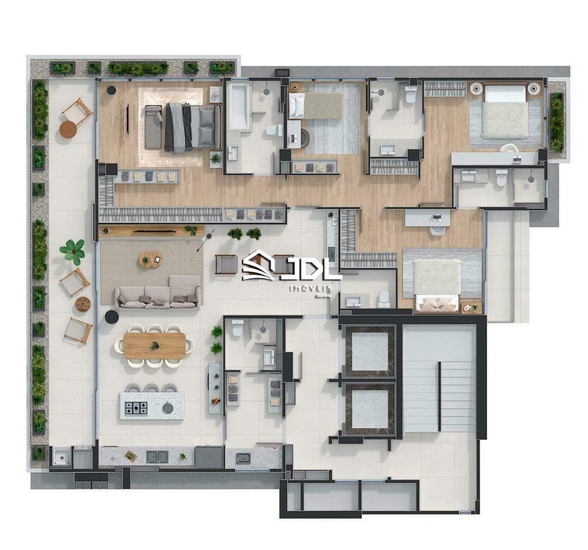 Apartamento à venda no bairro Jardim Blumenau: 