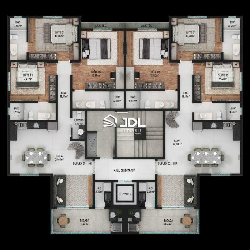 Apartamento à venda no bairro Itacolomi: 