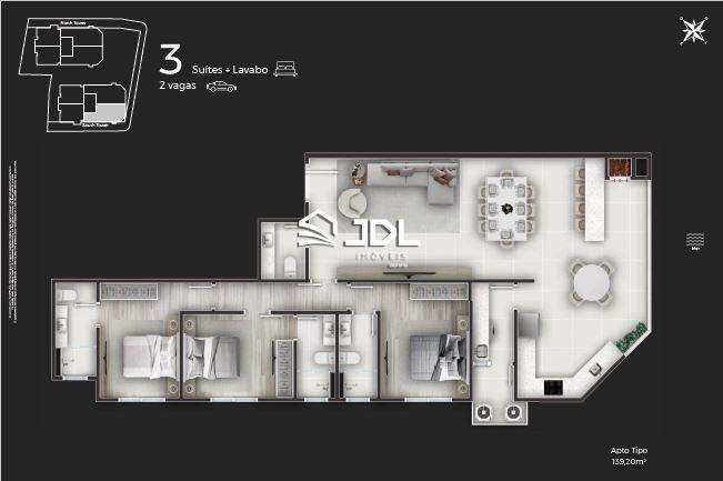 Apartamento à venda no bairro Centro: 