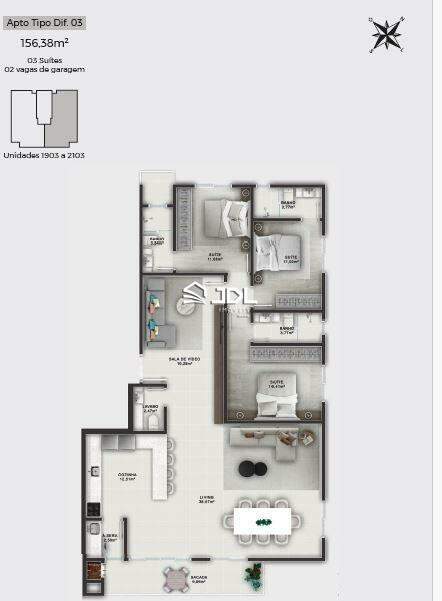 Apartamento à venda no bairro Centro: 