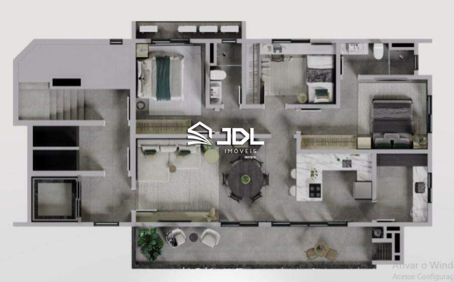 Apartamento à venda no bairro Centro: 