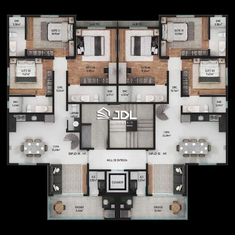 Apartamento à venda no bairro Itacolomi: 