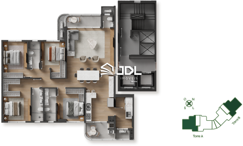 Apartamento à venda no bairro Jardim Blumenau: 