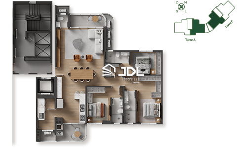 Apartamento à venda no bairro Jardim Blumenau: 
