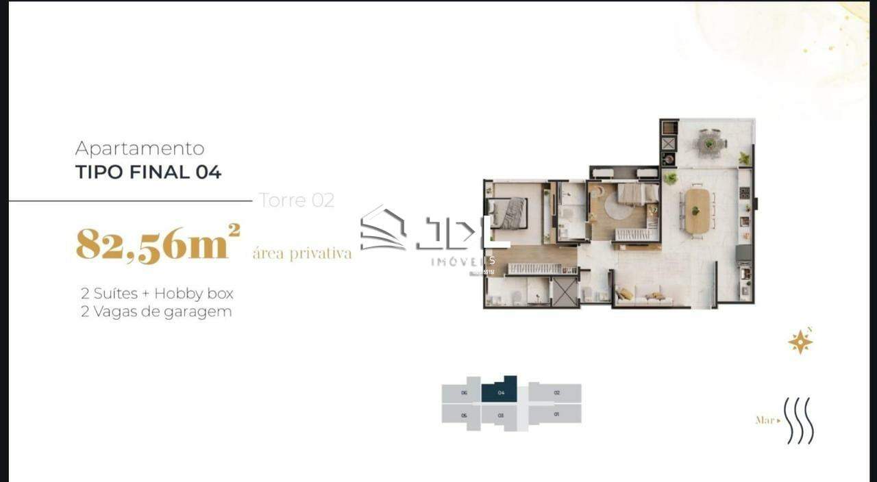 Apartamento à venda no bairro Tabuleiro: 