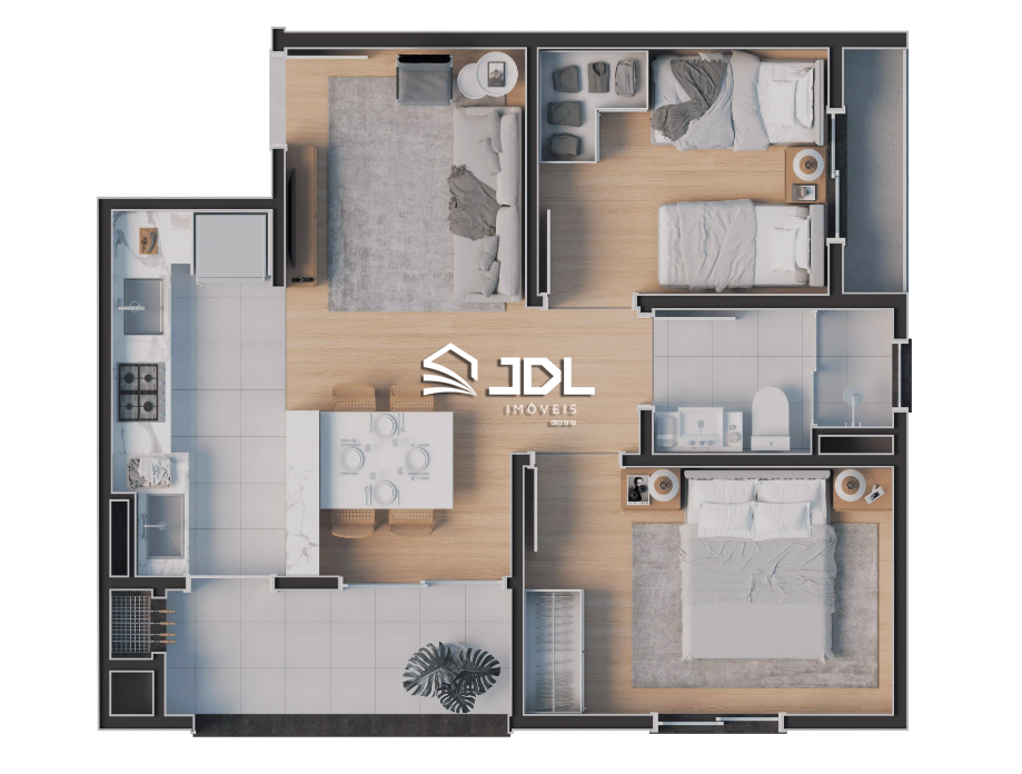 Apartamento à venda no bairro Centro: 