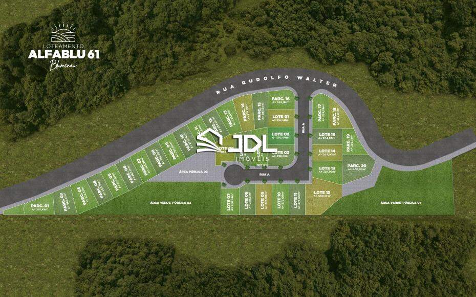 Lote à venda no bairro Itoupava Central: 
