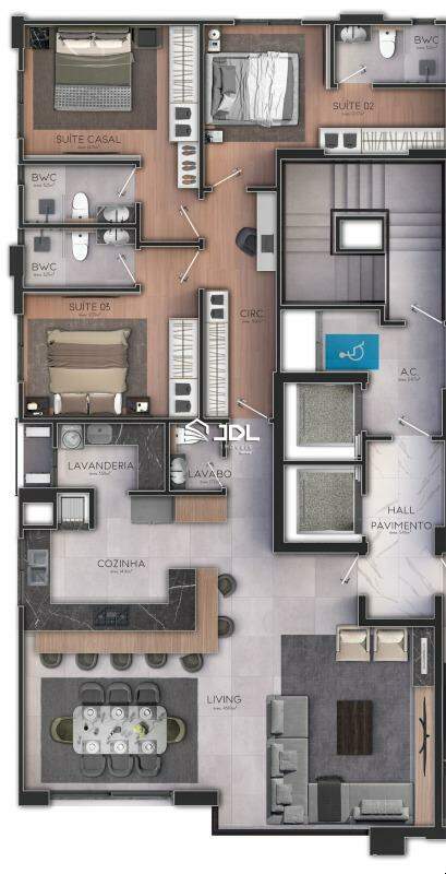 Apartamento à venda no bairro Centro: 