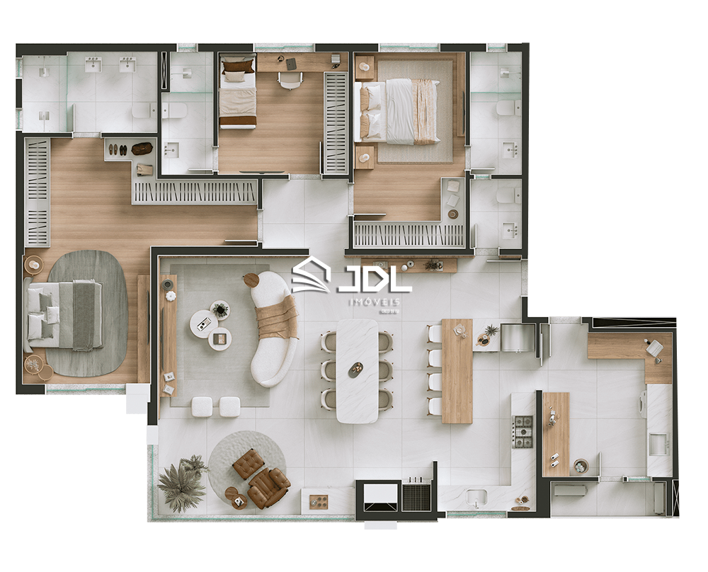 Apartamento à venda no bairro Ponta Aguda: 