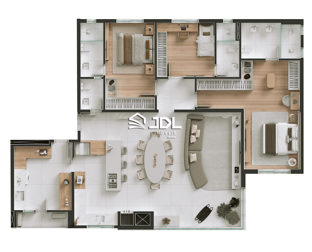 Apartamento à venda no bairro Ponta Aguda: 