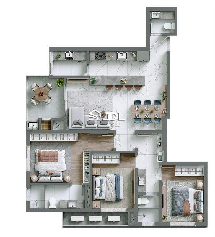 Apartamento à venda no bairro Praia de Armação do Itapocorói: