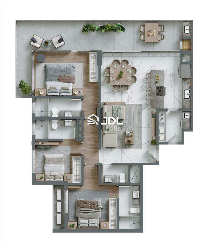 Apartamento à venda no bairro Praia de Armação do Itapocorói: