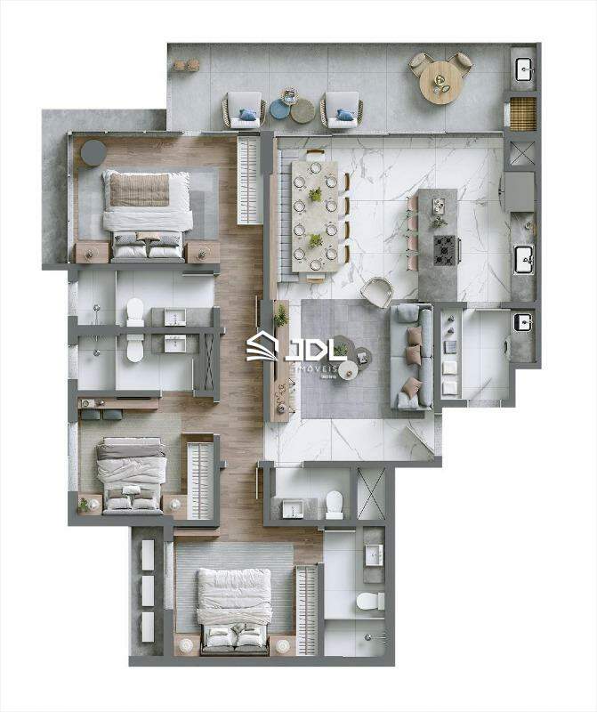 Apartamento à venda no bairro Praia de Armação do Itapocorói: