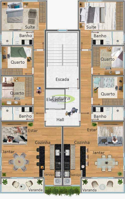 Apartamento à venda com 3 quartos, 83m² - Foto 15