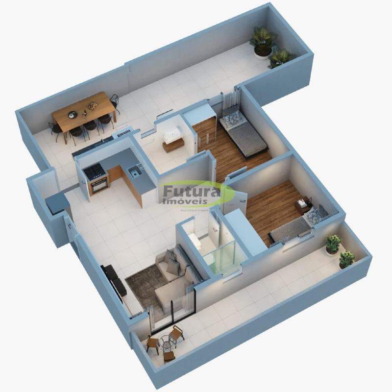 Apartamento à venda com 2 quartos - Foto 11