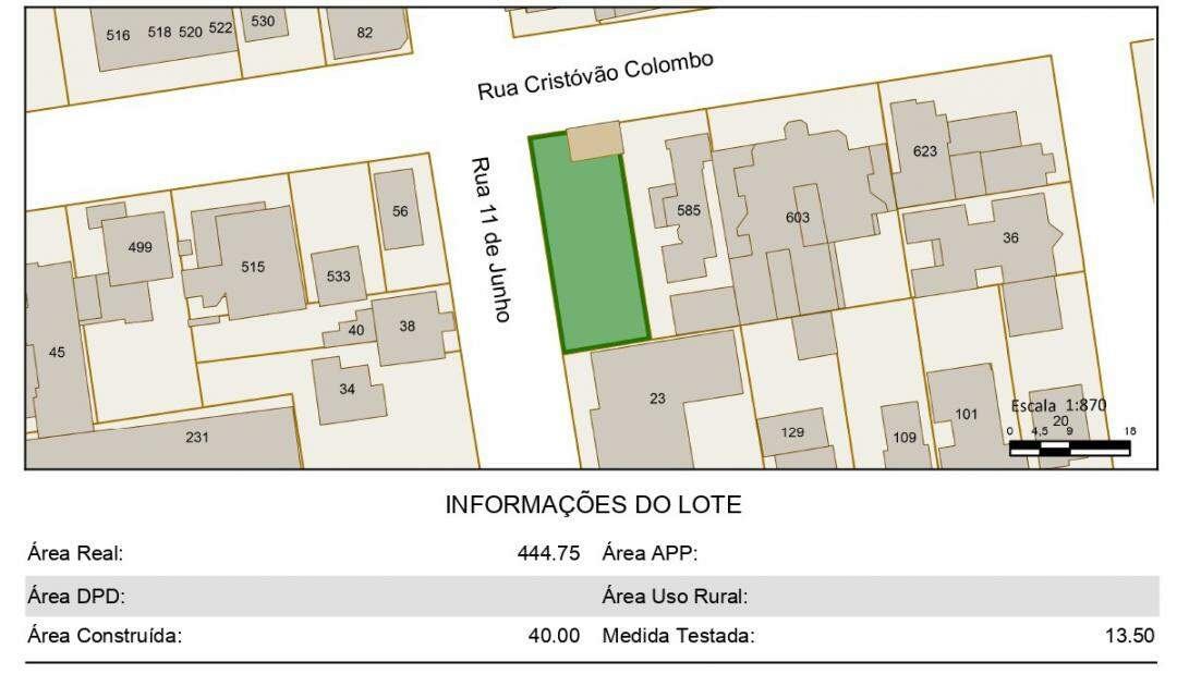 Terreno à venda no Vila Rosa: 