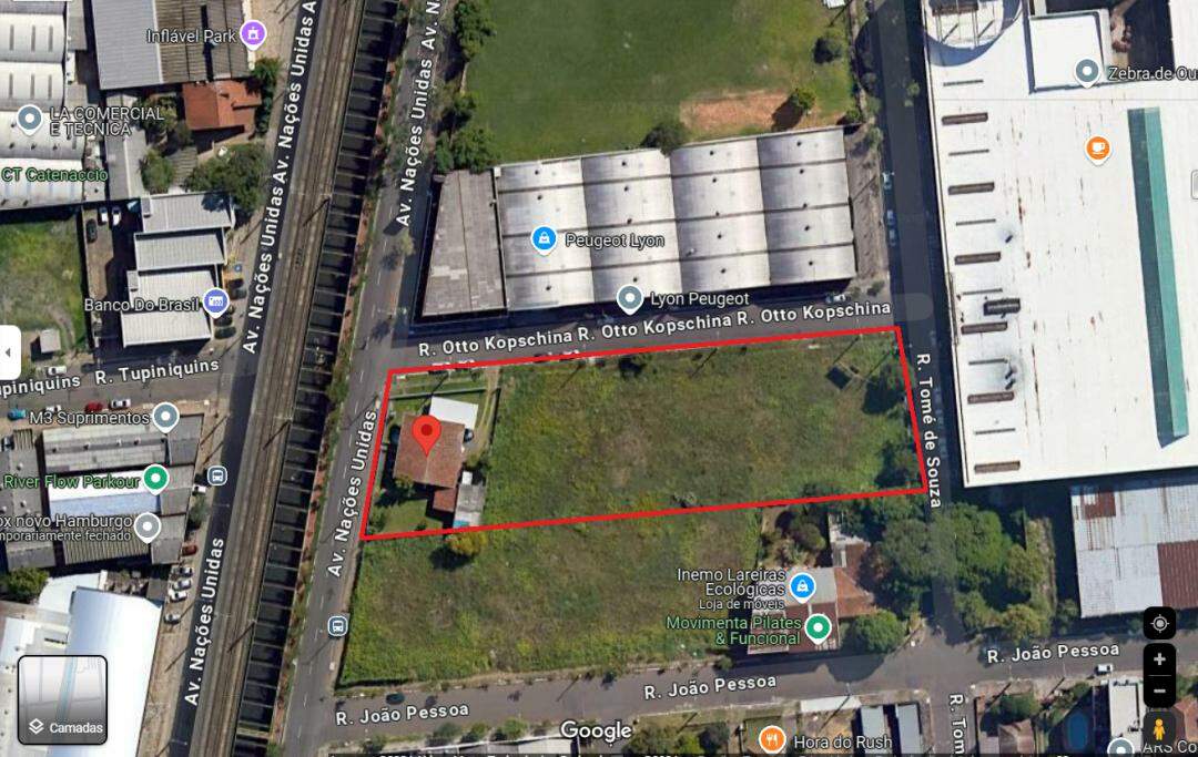 Terreno Comercial à venda no Pátria Nova: 