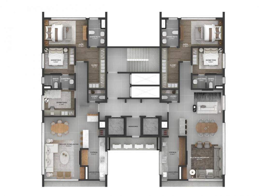 Apartamento à venda no Centro: 