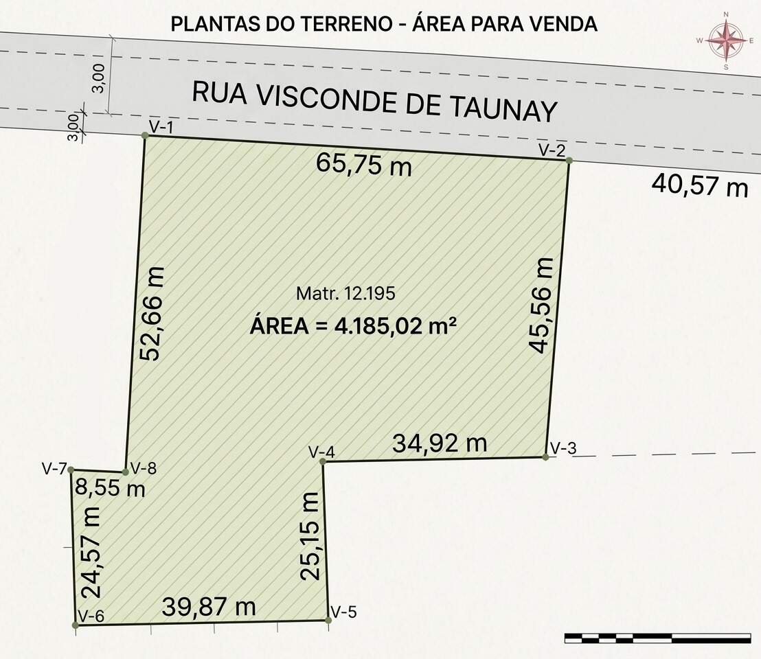 Área de Terra à venda no Rio Branco: 