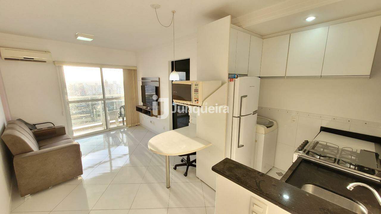Apartamento para alugar no Santiago, 1 quarto, 1 vaga, no bairro Cidade Alta em Piracicaba - SP