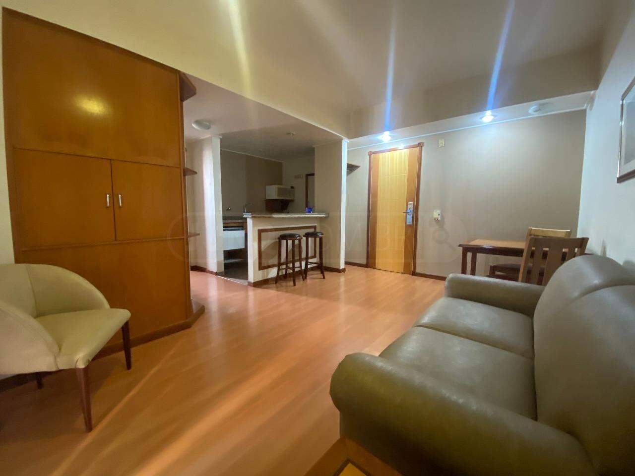 Apartamento à venda no New Life Apart Hotel, 1 quarto, no bairro New Life Apart Hotel  em Piracicaba - SP