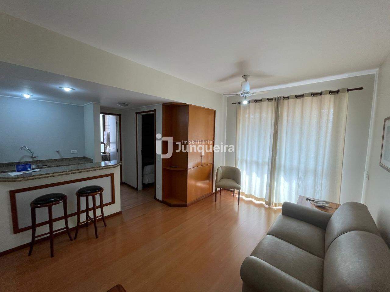 Apartamento à venda no New Life Apart Hotel, 1 quarto, 1 vaga, no bairro New Life Apart Hotel  em Piracicaba - SP