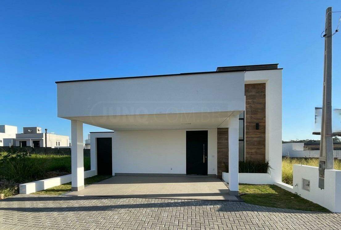 Casa em Condomínio à venda no Canadá Residencial, 3 quartos, sendo 1 suíte, 2 vagas, no bairro Ondas em Piracicaba - SP