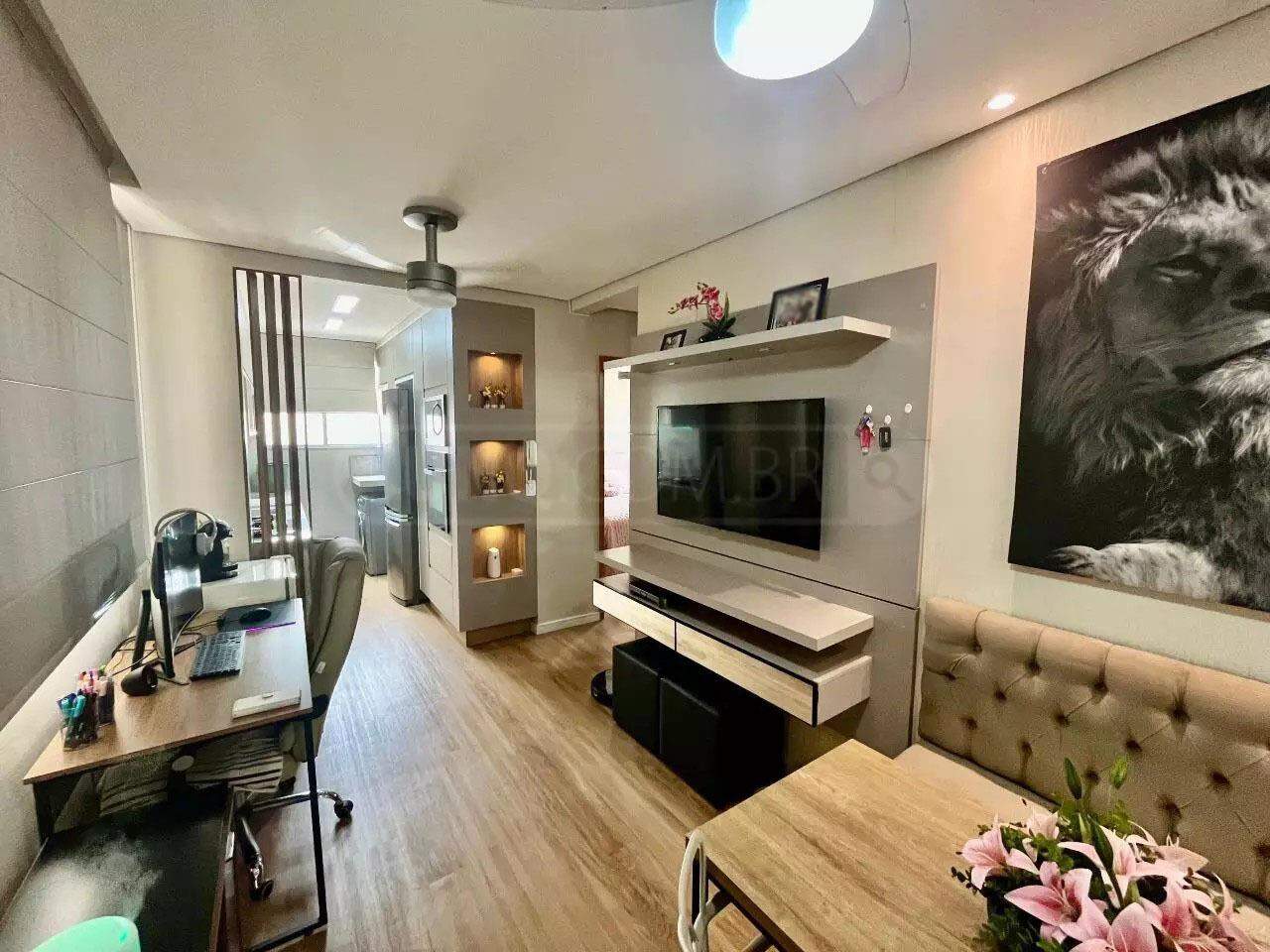 Apartamento à venda no Piazza Bellini, 2 quartos, 1 vaga, no bairro Pompéia em Piracicaba - SP