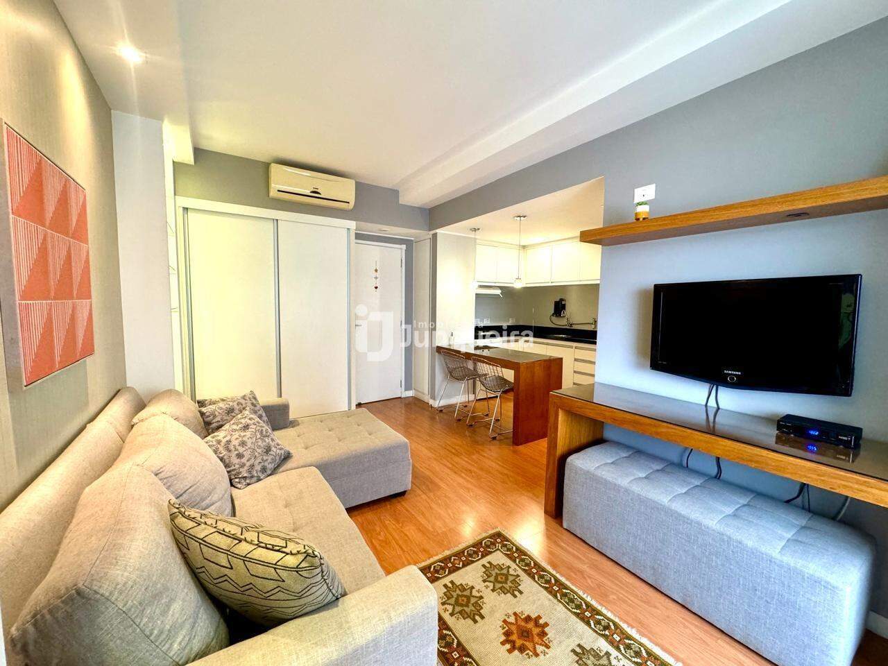 Apartamento à venda no New Life Apart Hotel, 1 quarto, 1 vaga, no bairro Centro em Piracicaba - SP