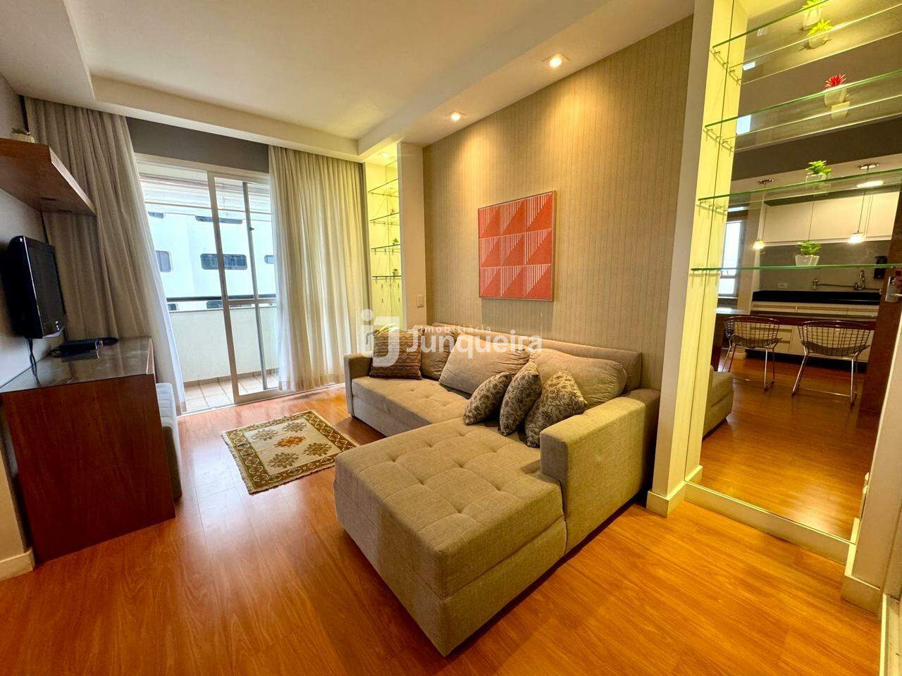 Apartamento à venda no New Life Apart Hotel, 1 quarto, 1 vaga, no bairro Centro em Piracicaba - SP