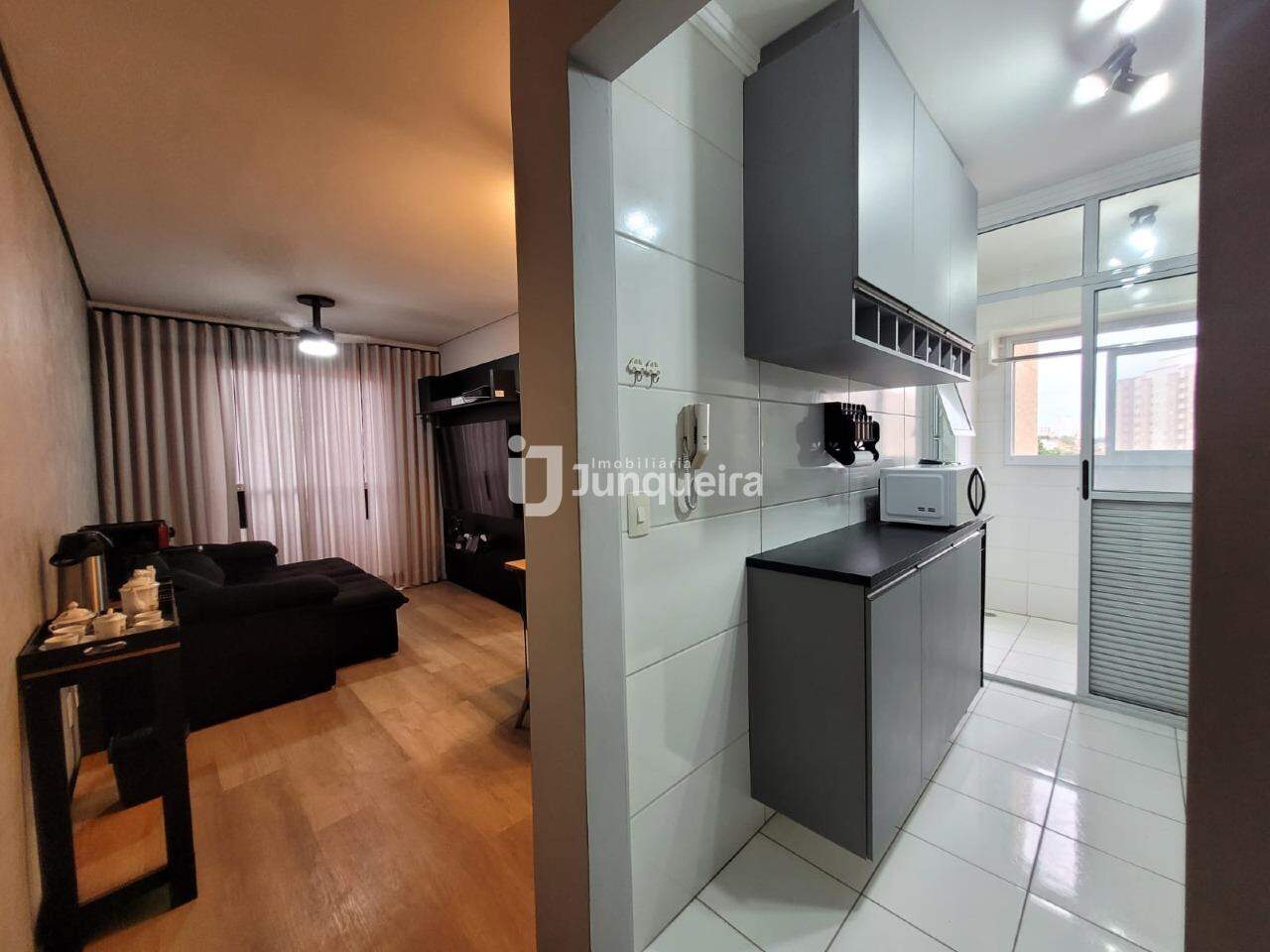 Apartamento para alugar no Torres do Jardim III, 2 quartos, sendo 1 suíte, 1 vaga, no bairro Nova América em Piracicaba - SP