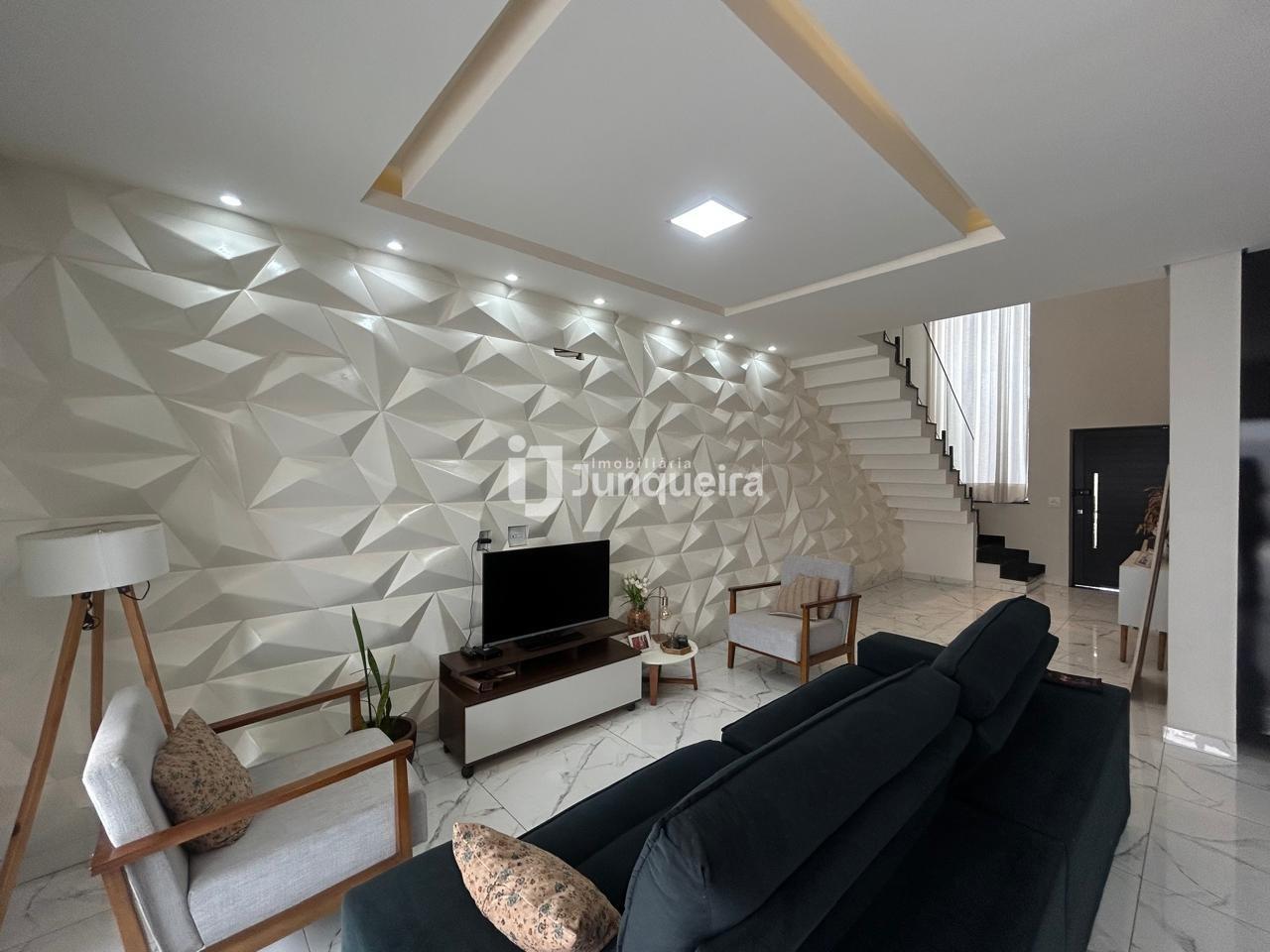 Casa em Condomínio à venda no Residencial Ágape, 3 quartos, sendo 1 suíte, 2 vagas, no bairro Residencial Ágape em Piracicaba - SP