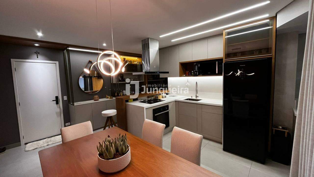 Apartamento à venda no Villa Serena, 1 quarto, sendo 1 suíte, 2 vagas, no bairro Água Branca em Piracicaba - SP