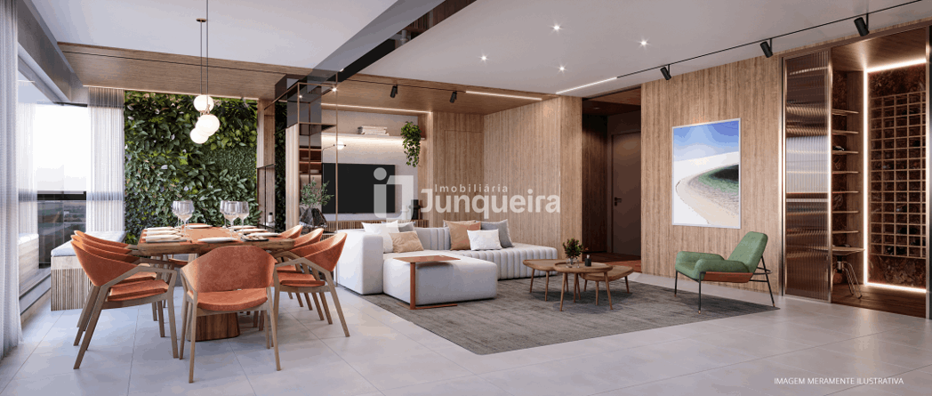 Apartamento à venda no Lumius, 3 quartos, sendo 3 suítes, 2 vagas, no bairro Vila Independência em Piracicaba - SP