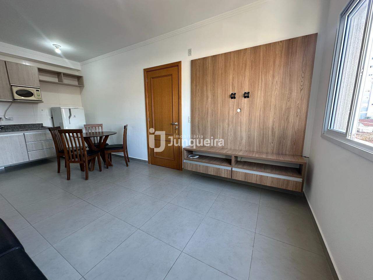 Apartamento para alugar no Edifício único, 1 quarto, 1 vaga, no bairro São Dimas em Piracicaba - SP