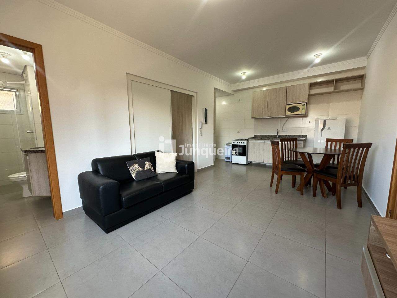 Apartamento para alugar no Edifício único, 1 quarto, 1 vaga, no bairro São Dimas em Piracicaba - SP
