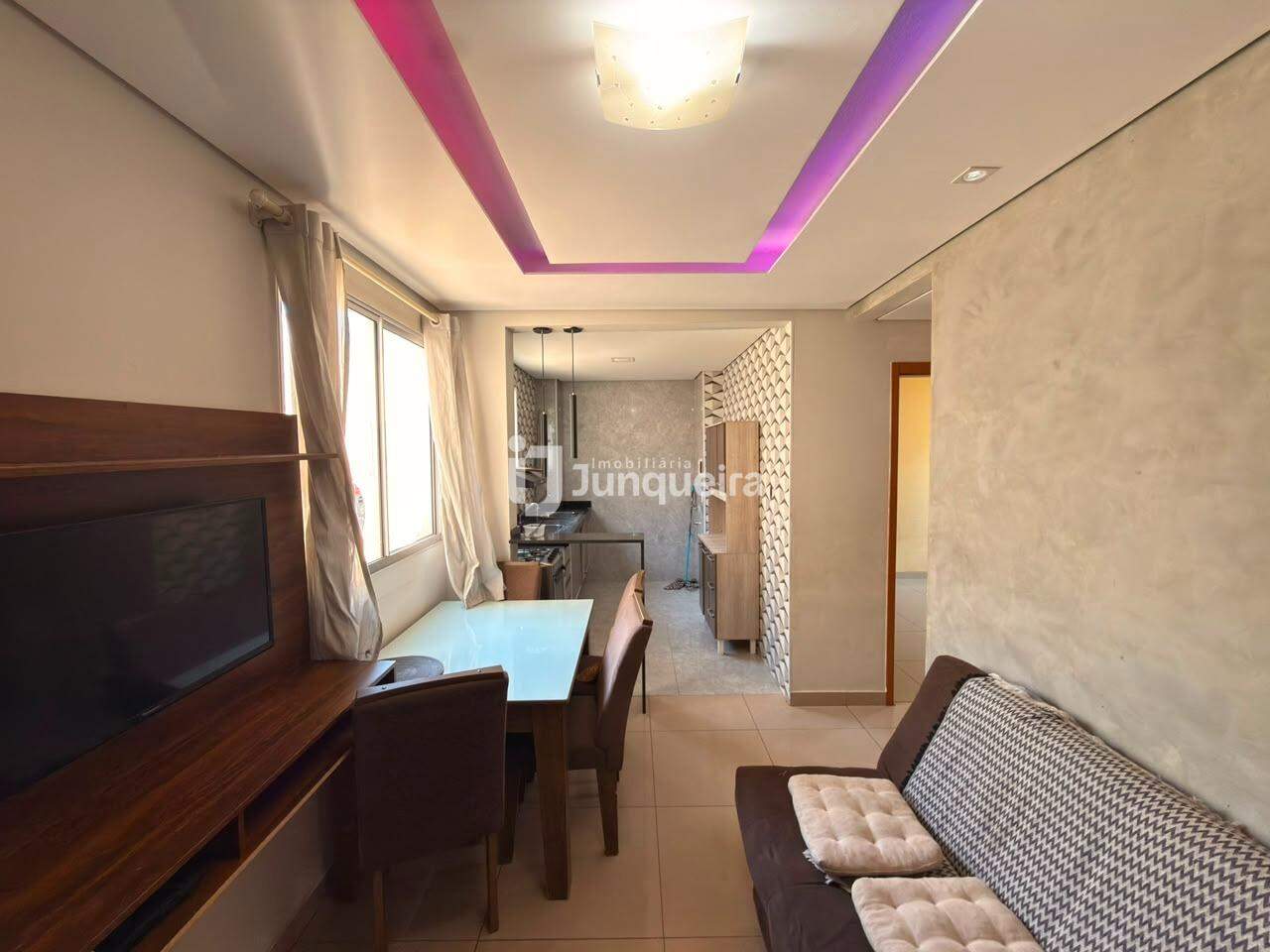 Apartamento à venda no Piazza Bellini, 2 quartos, 1 vaga, no bairro Pompéia em Piracicaba - SP